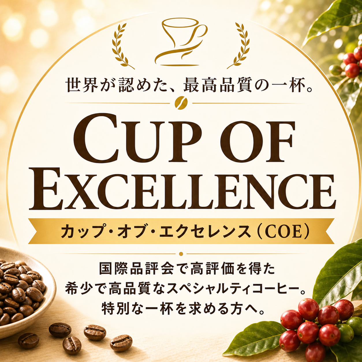 ペルー COE エル・ロメリージョ農園 ウォッシュド ハイ スペシャルティコーヒー豆 50g